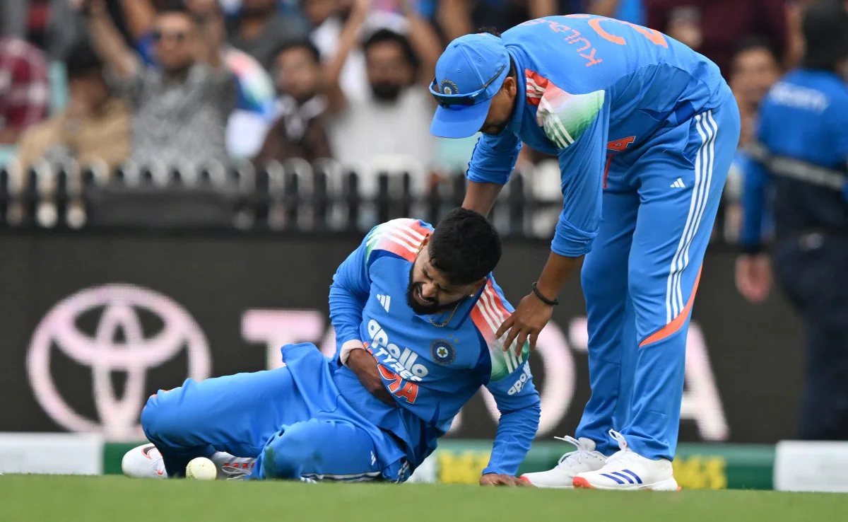 Shreyas Iyer was injured during the 3rd India vs Australia ODI
