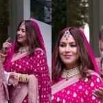 महीमा चौधरी और संजय मिश्रा दूल्हा-दुल्हन के जोड़े में दिखे, क्या सच में कर ली शादी?