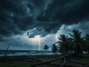 आज का मौसम: चक्रवात मोंथा की स्थिति